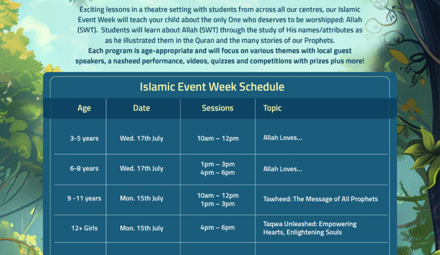 Islamic Event Week